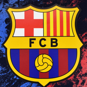 FC Barcelona детски суитшърт с качулка Marble