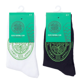 Celtic FC чорапи Twin Pack Dress 7-11 UK (40-46) EU