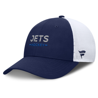 Winnipeg Jets баскетболна шапка с козирка Authentic Pro A/Cap Structured Adj. Meshback