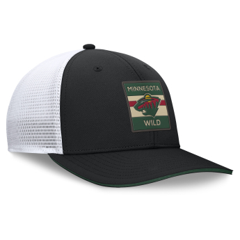 Minnesota Wild баскетболна шапка с козирка Authentic Pro A/Cap Structured Mid-Crown Adj