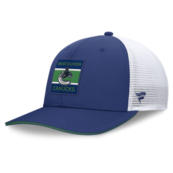 Vancouver Canucks баскетболна шапка с козирка Authentic Pro A/Cap Structured Mid-Crown Adj