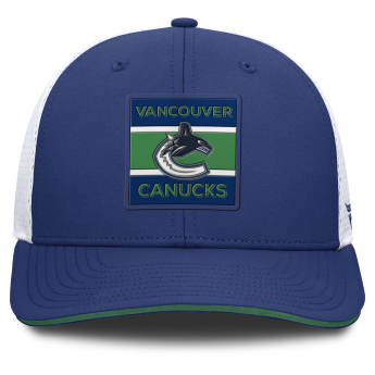 Vancouver Canucks баскетболна шапка с козирка Authentic Pro A/Cap Structured Mid-Crown Adj