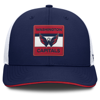 Washington Capitals баскетболна шапка с козирка Authentic Pro A/Cap Structured Mid-Crown Adj