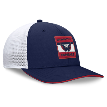 Washington Capitals баскетболна шапка с козирка Authentic Pro A/Cap Structured Mid-Crown Adj