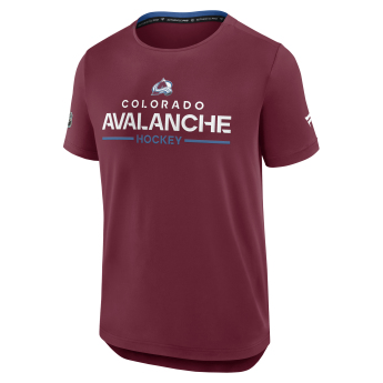 Colorado Avalanche мъжка тениска Authentic Pro SS Rink Tee