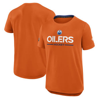 Edmonton Oilers мъжка тениска Authentic Pro SS Rink Tee