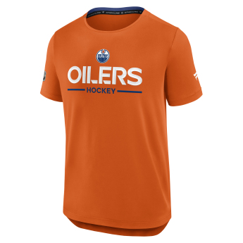 Edmonton Oilers мъжка тениска Authentic Pro SS Rink Tee