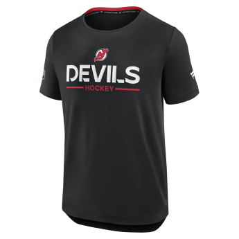 New Jersey Devils мъжка тениска Authentic Pro SS Rink Tee