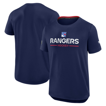 New York Rangers мъжка тениска Authentic Pro SS Rink Tee