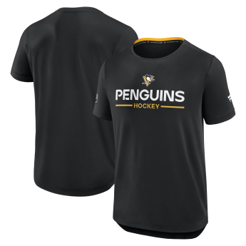 Pittsburgh Penguins мъжка тениска Authentic Pro SS Rink Tee