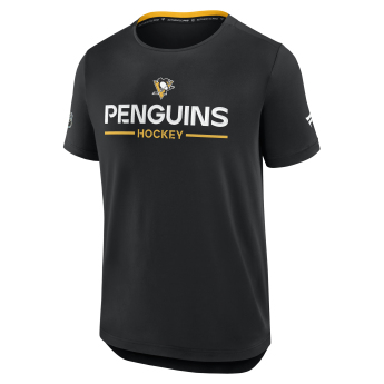 Pittsburgh Penguins мъжка тениска Authentic Pro SS Rink Tee