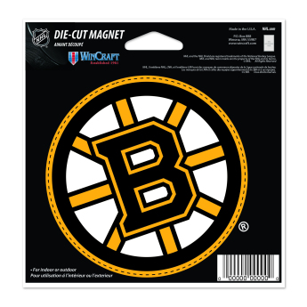 Boston Bruins магнит Die Cut