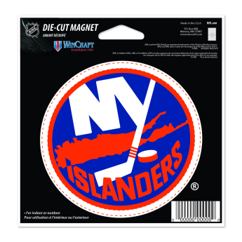 New York Islanders магнит Die Cut