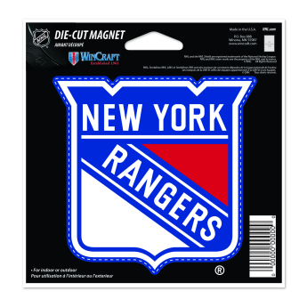 New York Rangers магнит Die Cut