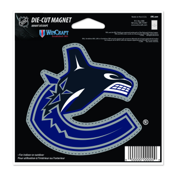 Vancouver Canucks магнит Die Cut