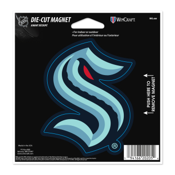 Seattle Kraken магнит Die Cut