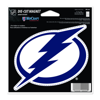 Tampa Bay Lightning магнит Die Cut