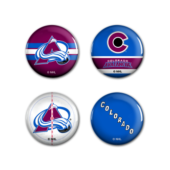 Colorado Avalanche подложка Button 4 Pack