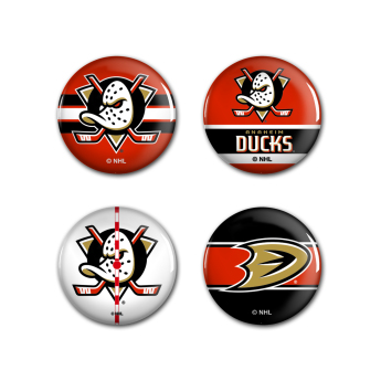 Anaheim Ducks подложка Button 4 Pack