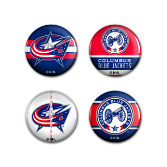 Columbus Blue Jackets подложка Button 4 Pack