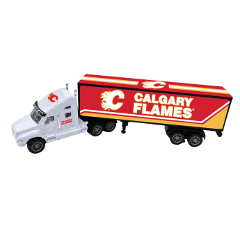 Calgary Flames камион 18-Wheeler Big Rig Truck White