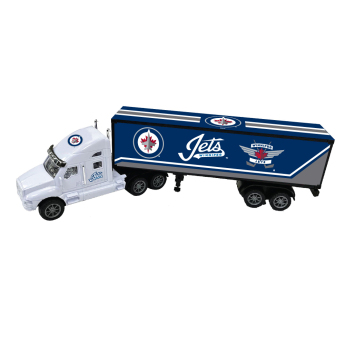 Winnipeg Jets камион 18-Wheeler Big Rig Truck Blue