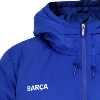 FC Barcelona мъжко зимно яке Padded blue