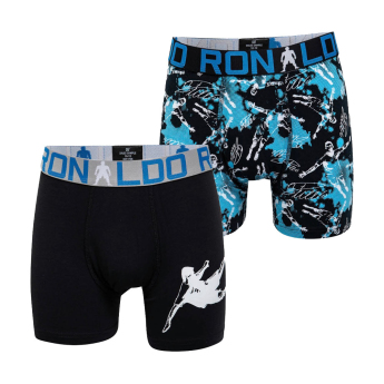 Cristiano Ronaldo детски боксерки 2pack CR7 black