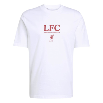 Liverpool FC мъжка тениска Graphic white