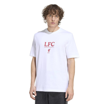 Liverpool FC мъжка тениска Graphic white