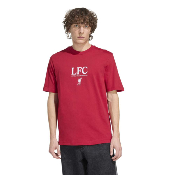Liverpool FC мъжка тениска SLab graphic red