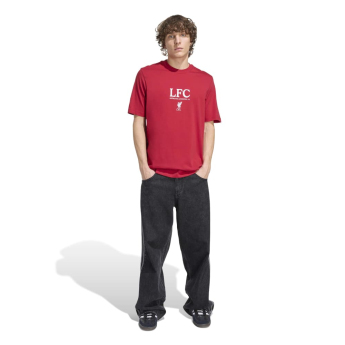 Liverpool FC мъжка тениска SLab graphic red