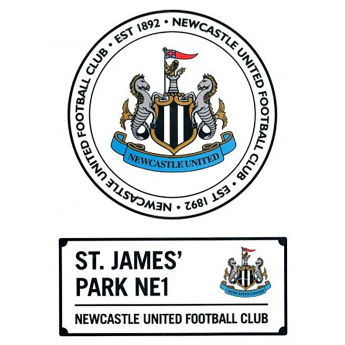 Newcastle United стикери A4 Car Decal