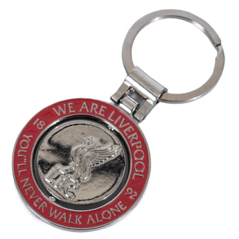 Liverpool FC висулка за ключодържател Crest Spinner