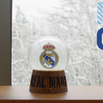 Real Madrid CF снежна топка 3D logo
