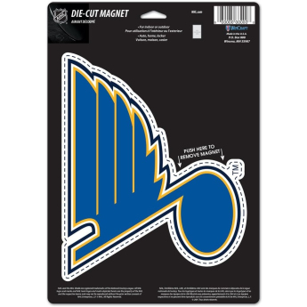 St. Louis Blues магнит Die Cut
