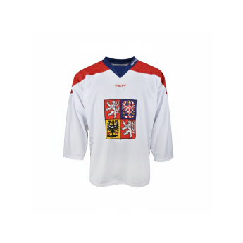 Отбори по хокей хокейна фланелка Czech republic 2025/2026 CCM Fandres replica white
