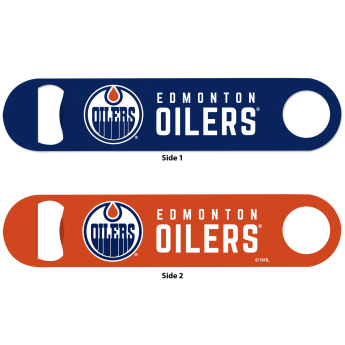 Edmonton Oilers отварачка Metal 2 Sided