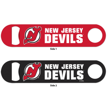 New Jersey Devils отварачка Metal 2 Sided