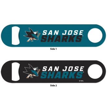 San Jose Sharks отварачка Metal 2 Sided
