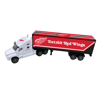 Detroit Red Wings камион 18-Wheeler Big Rig Truck White