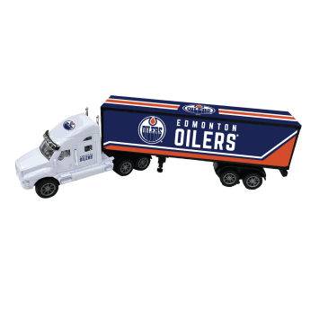 Edmonton Oilers камион 18-Wheeler Big Rig Truck White