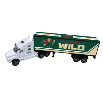 Minnesota Wild камион 18-Wheeler Big Rig Truck White