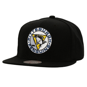 Pittsburgh Penguins шапка с козирка flat Conference Patch Snapback black