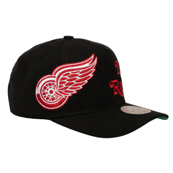 Detroit Red Wings баскетболна шапка с козирка Busted Pro Snapback black