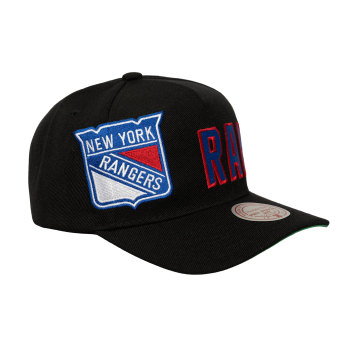 New York Rangers баскетболна шапка с козирка Busted Pro Snapback black