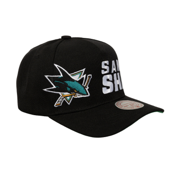 San Jose Sharks баскетболна шапка с козирка Busted Pro Snapback black