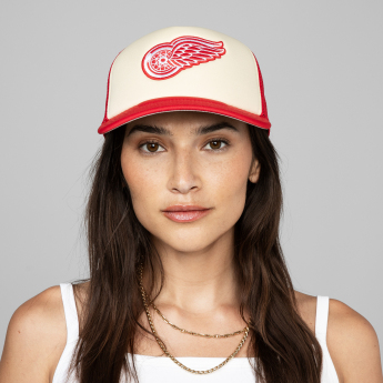 Detroit Red Wings баскетболна шапка с козирка Vintage Block Trucker