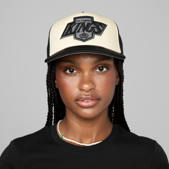Los Angeles Kings баскетболна шапка с козирка Vintage Block Trucker