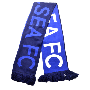 Chelsea FC зимен шал Reverse blue